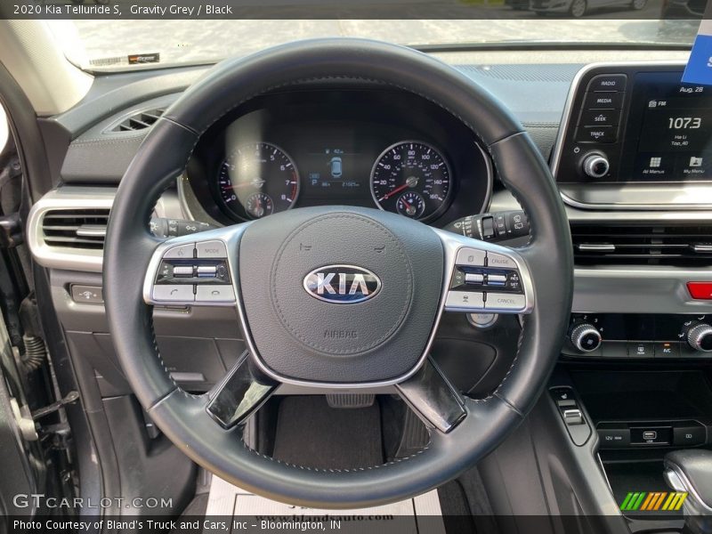 Gravity Grey / Black 2020 Kia Telluride S