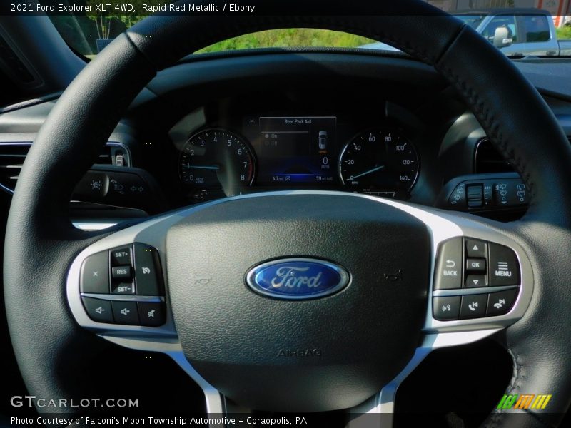 Rapid Red Metallic / Ebony 2021 Ford Explorer XLT 4WD