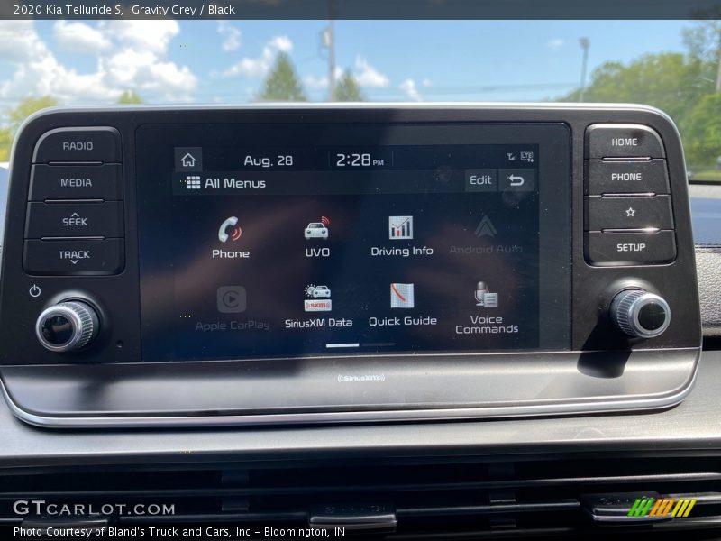 Gravity Grey / Black 2020 Kia Telluride S