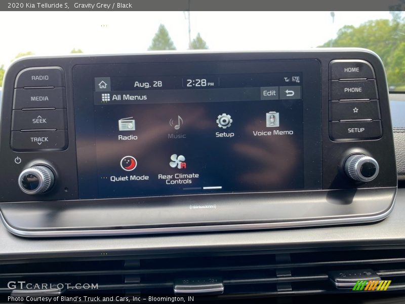 Gravity Grey / Black 2020 Kia Telluride S