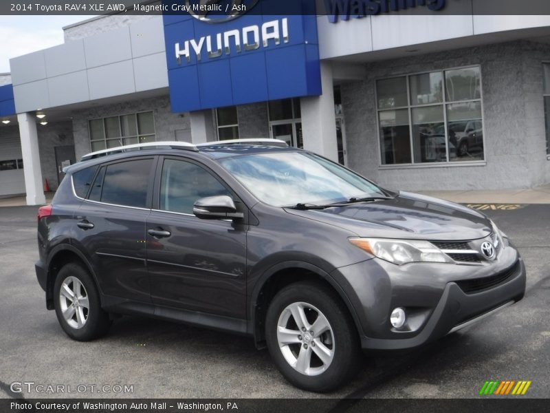Magnetic Gray Metallic / Ash 2014 Toyota RAV4 XLE AWD