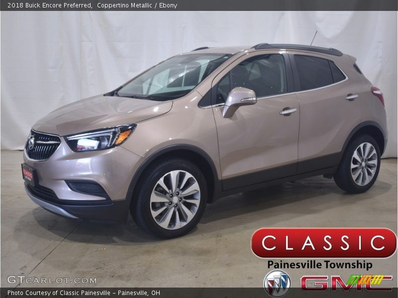 Coppertino Metallic / Ebony 2018 Buick Encore Preferred