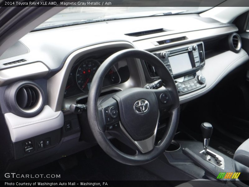 Magnetic Gray Metallic / Ash 2014 Toyota RAV4 XLE AWD
