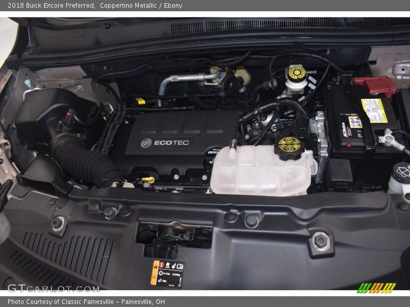 Coppertino Metallic / Ebony 2018 Buick Encore Preferred