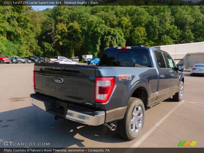 Smoked Quartz / Black 2021 Ford F150 Lariat SuperCrew 4x4