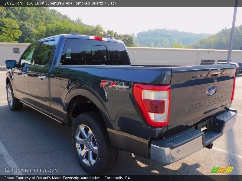 Smoked Quartz / Black 2021 Ford F150 Lariat SuperCrew 4x4
