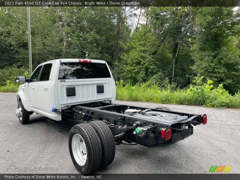 Bright White / Diesel Gray/Black 2021 Ram 4500 SLT Crew Cab 4x4 Chassis