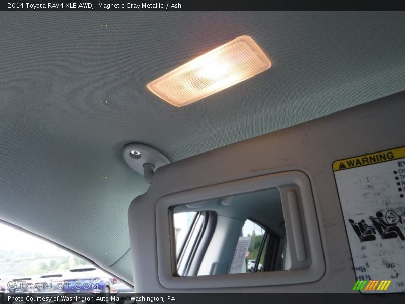 Magnetic Gray Metallic / Ash 2014 Toyota RAV4 XLE AWD