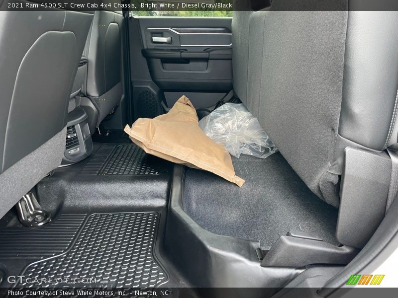 Bright White / Diesel Gray/Black 2021 Ram 4500 SLT Crew Cab 4x4 Chassis