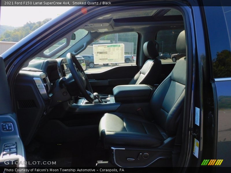 Smoked Quartz / Black 2021 Ford F150 Lariat SuperCrew 4x4