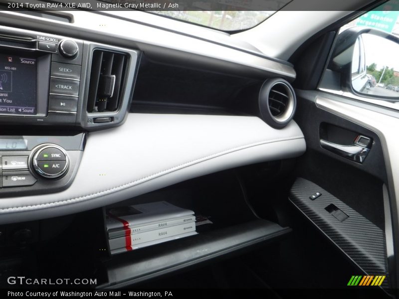 Magnetic Gray Metallic / Ash 2014 Toyota RAV4 XLE AWD