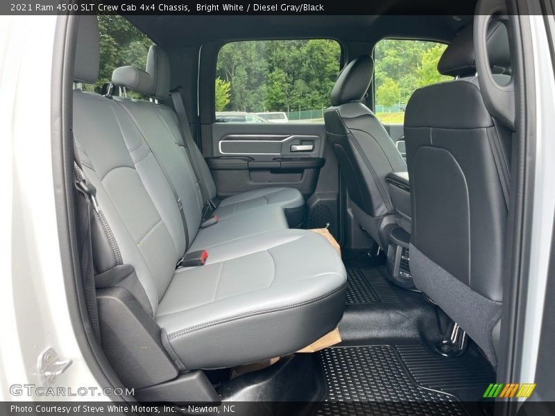 Bright White / Diesel Gray/Black 2021 Ram 4500 SLT Crew Cab 4x4 Chassis