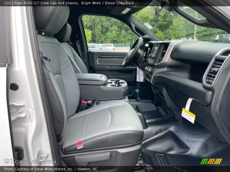 Bright White / Diesel Gray/Black 2021 Ram 4500 SLT Crew Cab 4x4 Chassis