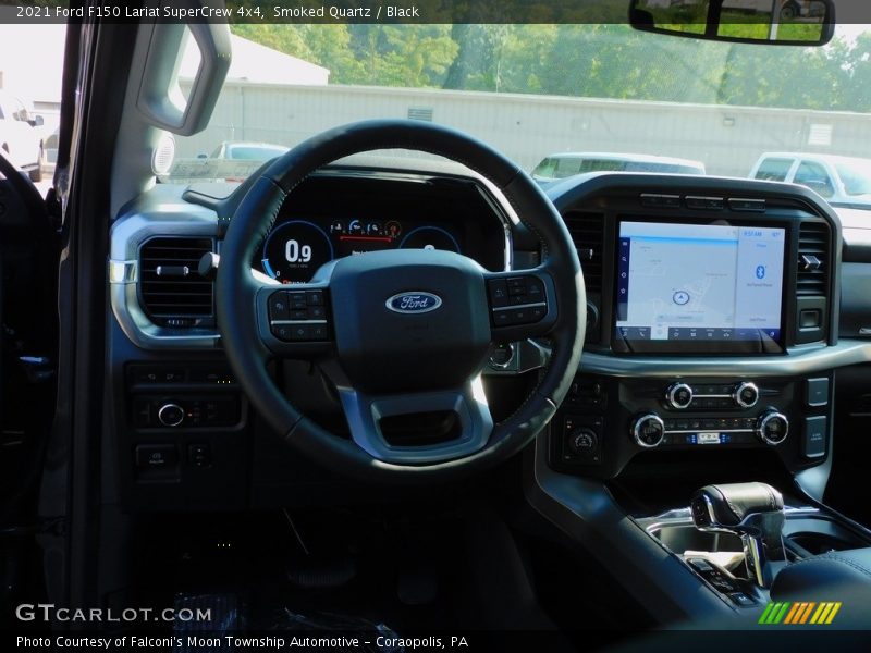 Smoked Quartz / Black 2021 Ford F150 Lariat SuperCrew 4x4
