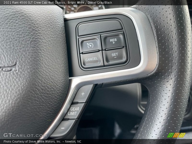 Bright White / Diesel Gray/Black 2021 Ram 4500 SLT Crew Cab 4x4 Chassis