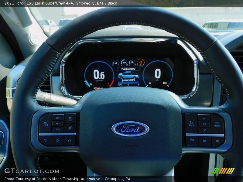 Smoked Quartz / Black 2021 Ford F150 Lariat SuperCrew 4x4