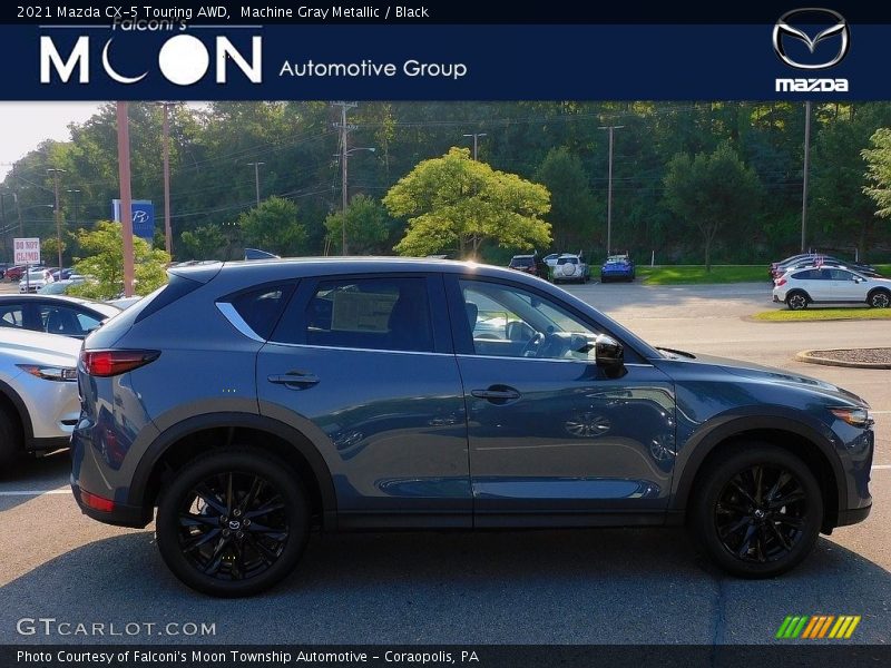 Machine Gray Metallic / Black 2021 Mazda CX-5 Touring AWD