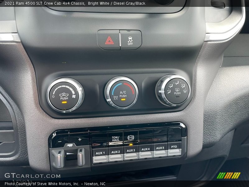 Bright White / Diesel Gray/Black 2021 Ram 4500 SLT Crew Cab 4x4 Chassis