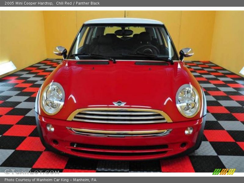 Chili Red / Panther Black 2005 Mini Cooper Hardtop