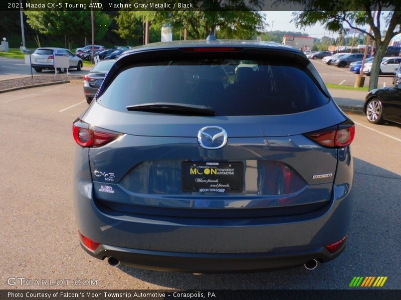 Machine Gray Metallic / Black 2021 Mazda CX-5 Touring AWD