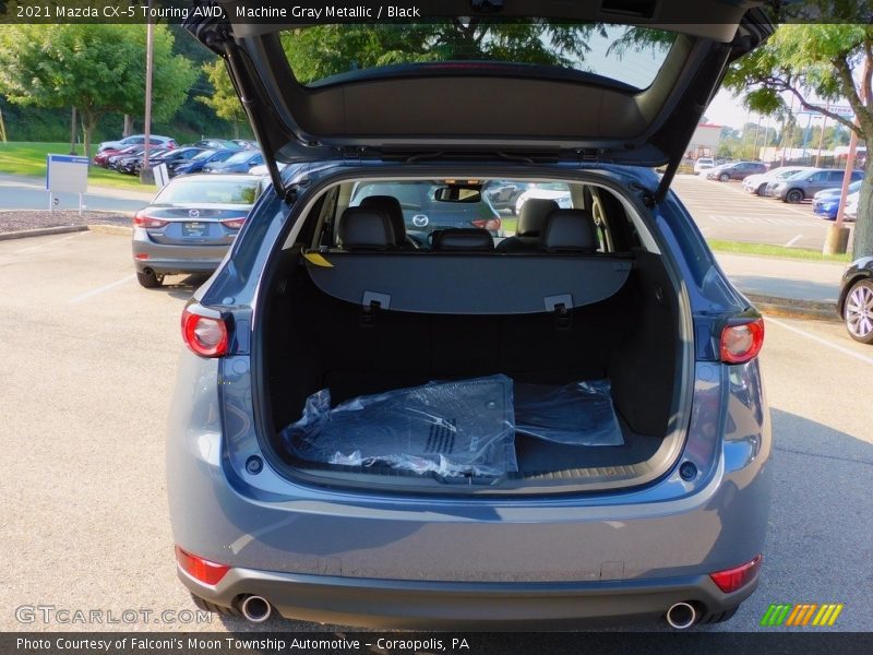 Machine Gray Metallic / Black 2021 Mazda CX-5 Touring AWD
