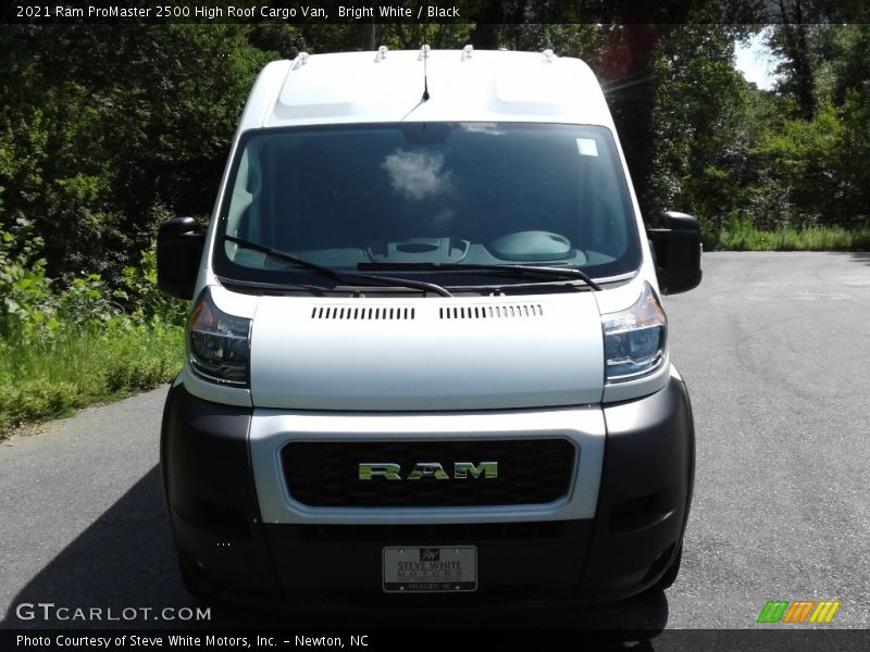 Bright White / Black 2021 Ram ProMaster 2500 High Roof Cargo Van