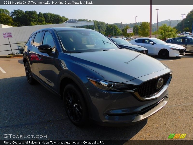 Machine Gray Metallic / Black 2021 Mazda CX-5 Touring AWD