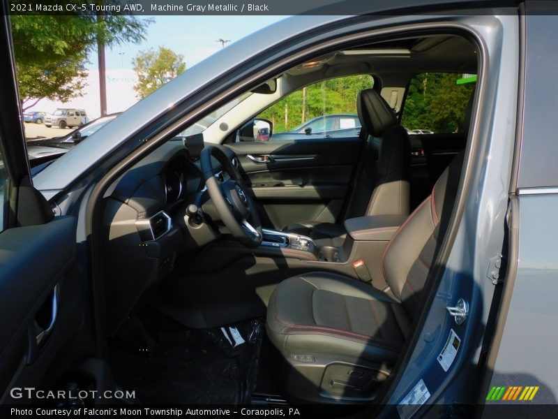 Machine Gray Metallic / Black 2021 Mazda CX-5 Touring AWD