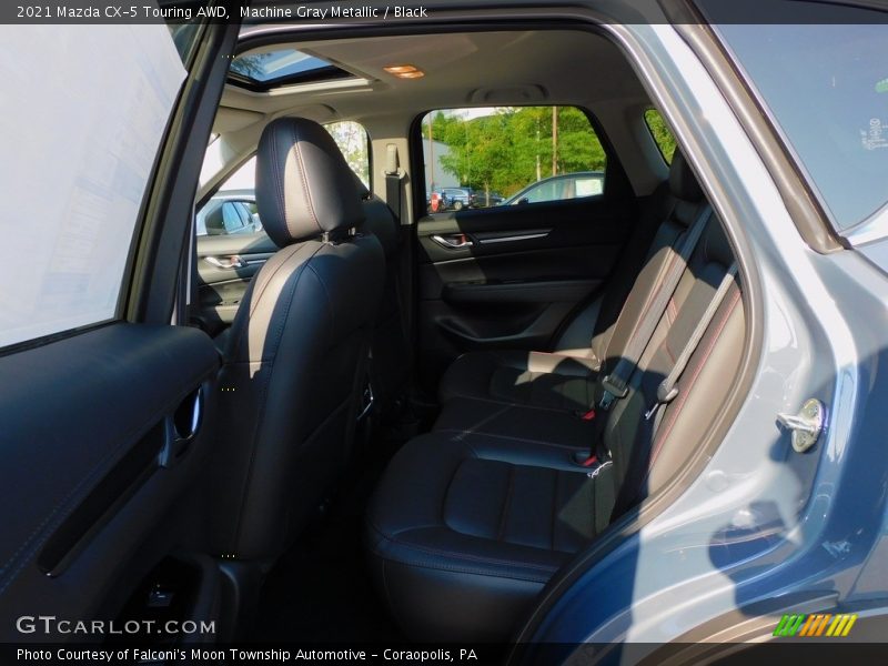 Machine Gray Metallic / Black 2021 Mazda CX-5 Touring AWD