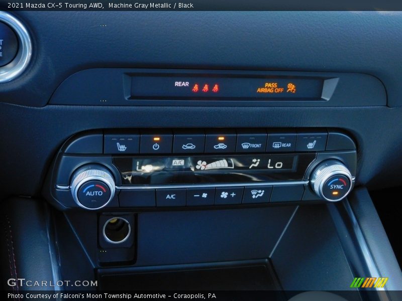 Machine Gray Metallic / Black 2021 Mazda CX-5 Touring AWD