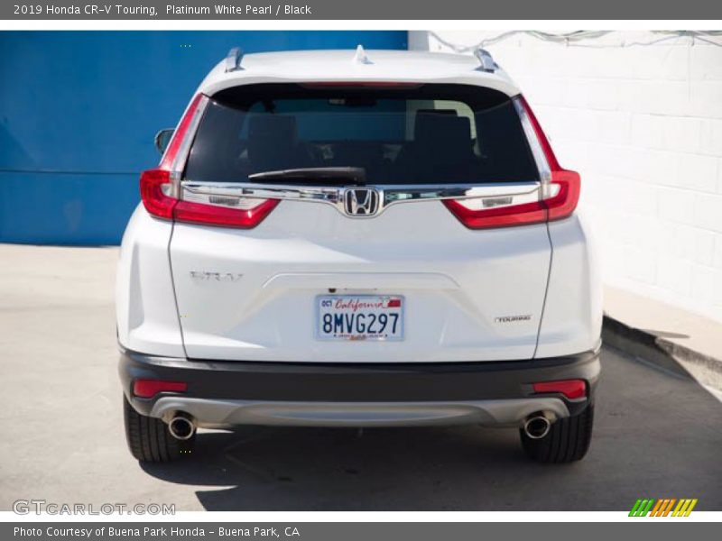 Platinum White Pearl / Black 2019 Honda CR-V Touring