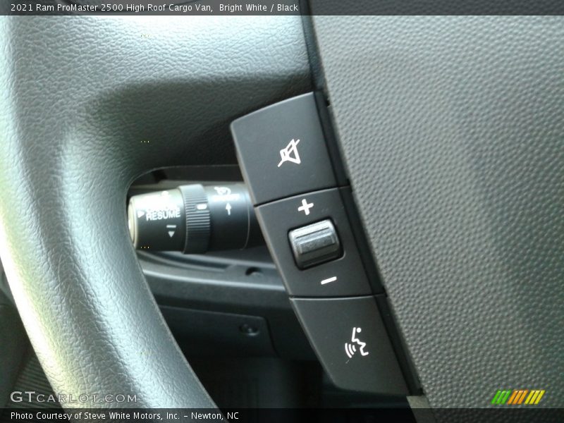 Bright White / Black 2021 Ram ProMaster 2500 High Roof Cargo Van
