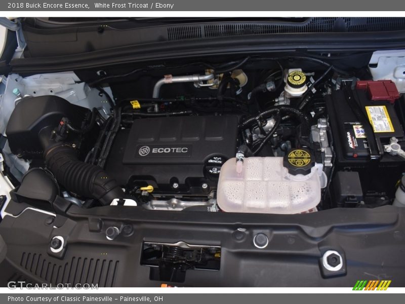 White Frost Tricoat / Ebony 2018 Buick Encore Essence