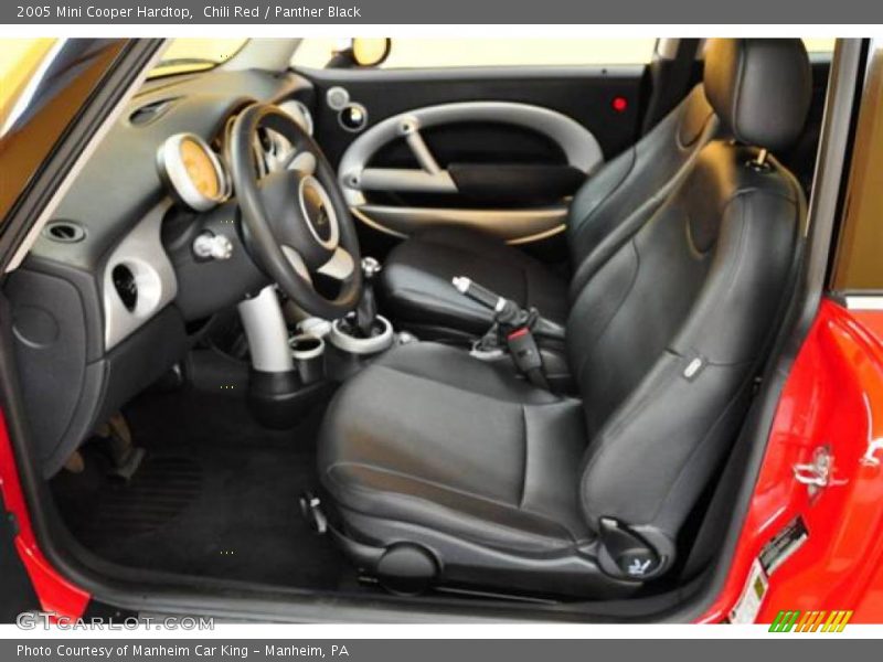 Chili Red / Panther Black 2005 Mini Cooper Hardtop