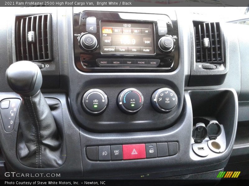 Bright White / Black 2021 Ram ProMaster 2500 High Roof Cargo Van