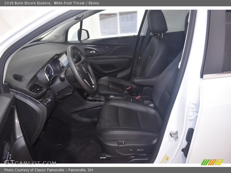 White Frost Tricoat / Ebony 2018 Buick Encore Essence