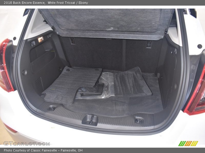 White Frost Tricoat / Ebony 2018 Buick Encore Essence