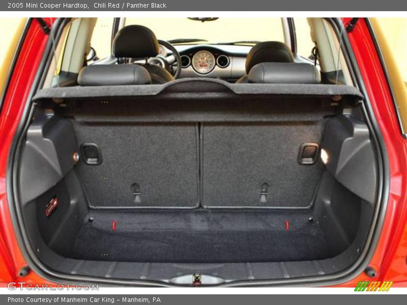 Chili Red / Panther Black 2005 Mini Cooper Hardtop