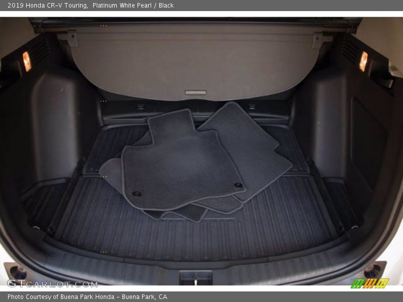 Platinum White Pearl / Black 2019 Honda CR-V Touring