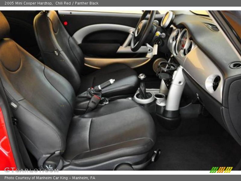 Chili Red / Panther Black 2005 Mini Cooper Hardtop