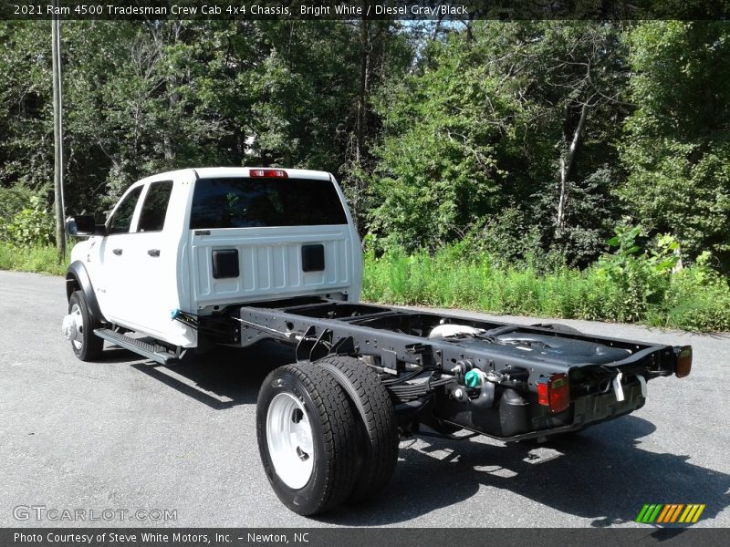 Bright White / Diesel Gray/Black 2021 Ram 4500 Tradesman Crew Cab 4x4 Chassis