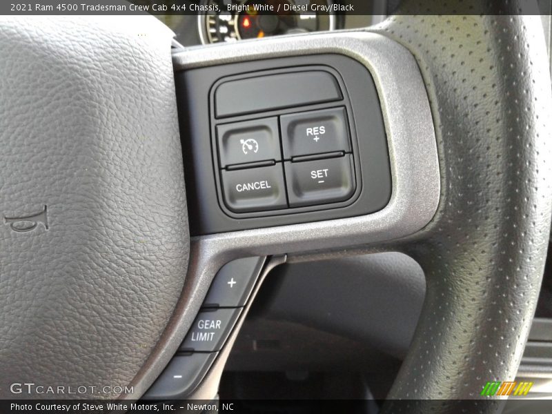 Bright White / Diesel Gray/Black 2021 Ram 4500 Tradesman Crew Cab 4x4 Chassis