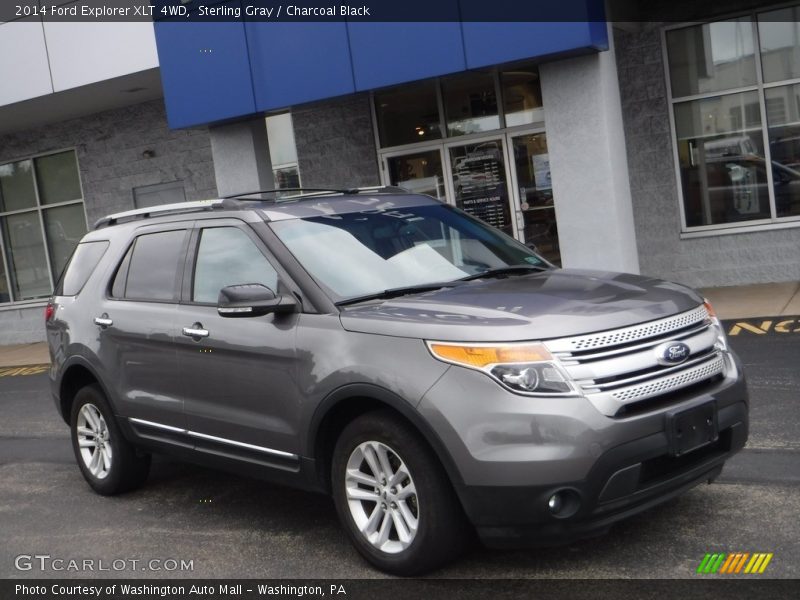 Sterling Gray / Charcoal Black 2014 Ford Explorer XLT 4WD
