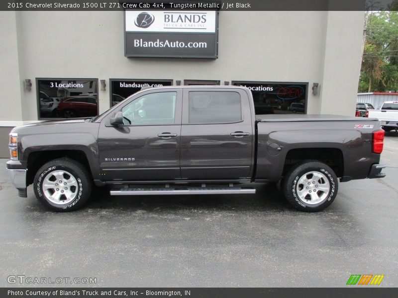 Tungsten Metallic / Jet Black 2015 Chevrolet Silverado 1500 LT Z71 Crew Cab 4x4