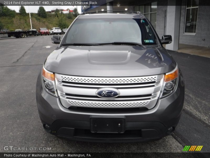 Sterling Gray / Charcoal Black 2014 Ford Explorer XLT 4WD