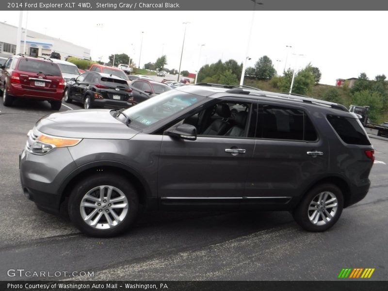 Sterling Gray / Charcoal Black 2014 Ford Explorer XLT 4WD