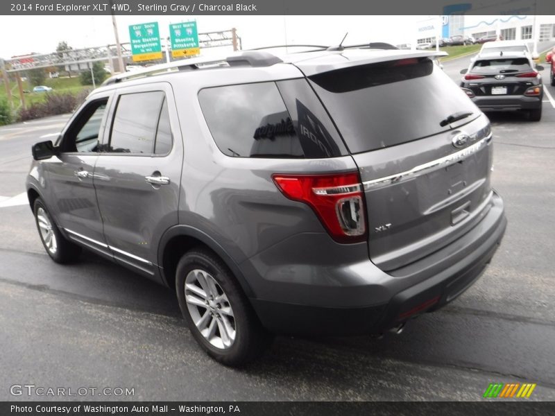Sterling Gray / Charcoal Black 2014 Ford Explorer XLT 4WD