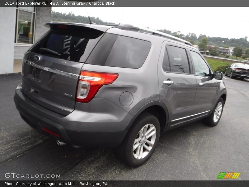 Sterling Gray / Charcoal Black 2014 Ford Explorer XLT 4WD