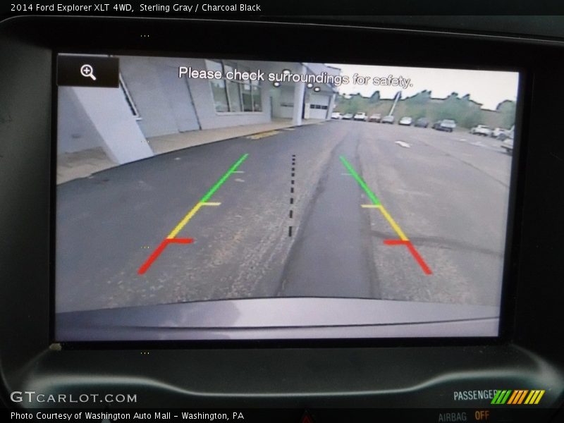 Sterling Gray / Charcoal Black 2014 Ford Explorer XLT 4WD