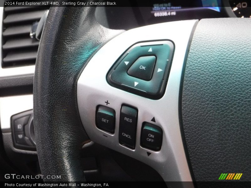 Sterling Gray / Charcoal Black 2014 Ford Explorer XLT 4WD
